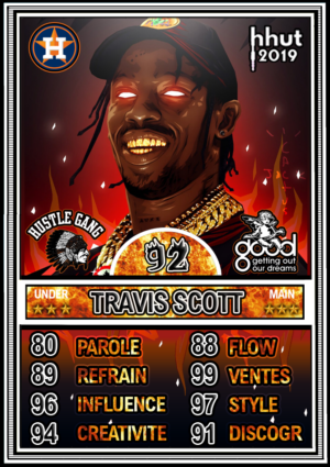 TRAVIS SCOTT CARD