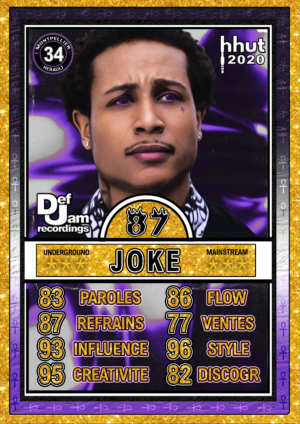JOKE - ATEYABA LEGENDAIRE 2020