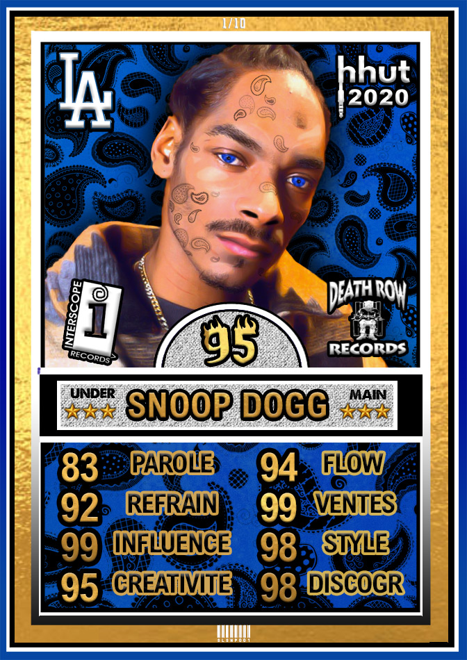 SNOOP DOGG LEGENDAIRE