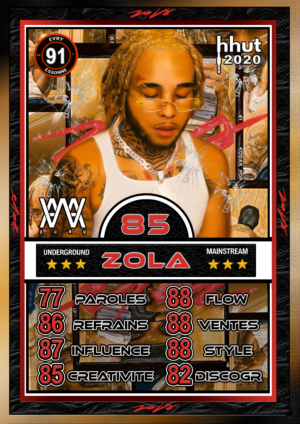 ZOLA - SURVIE 2020