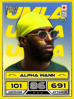 ALPHA WANN - UMLA PLATINE
