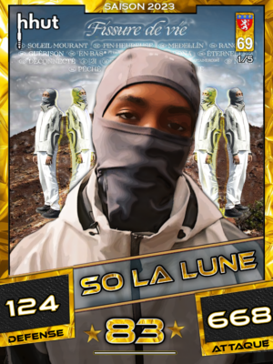SO LA LUNE - CARTE DE L'ANNEE 2023