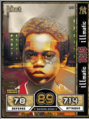 NAS - Illmatic vintage card